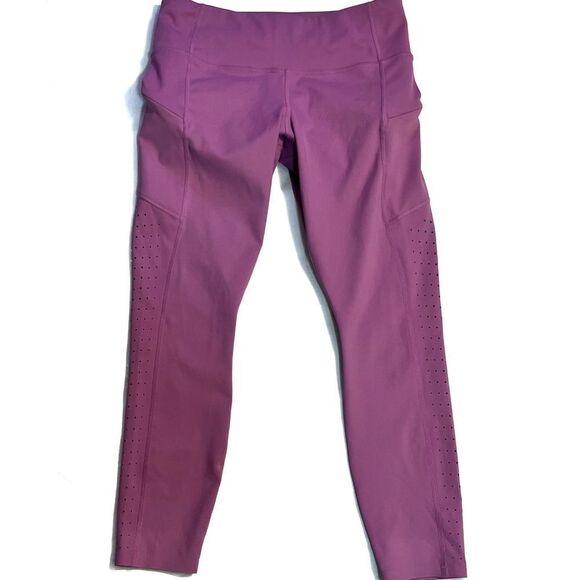 NWOT Athleta Contender Laser Cut Leggings - Picture 1 of 11